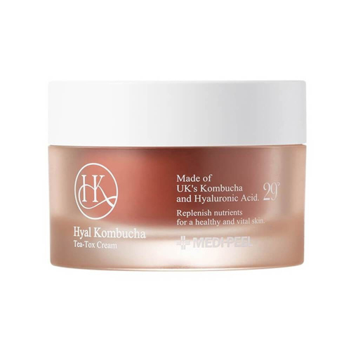 Двойной крем с 50% комбучи и церамидами Medi-Peel Hyal Kombucha Tea-Tox Cream